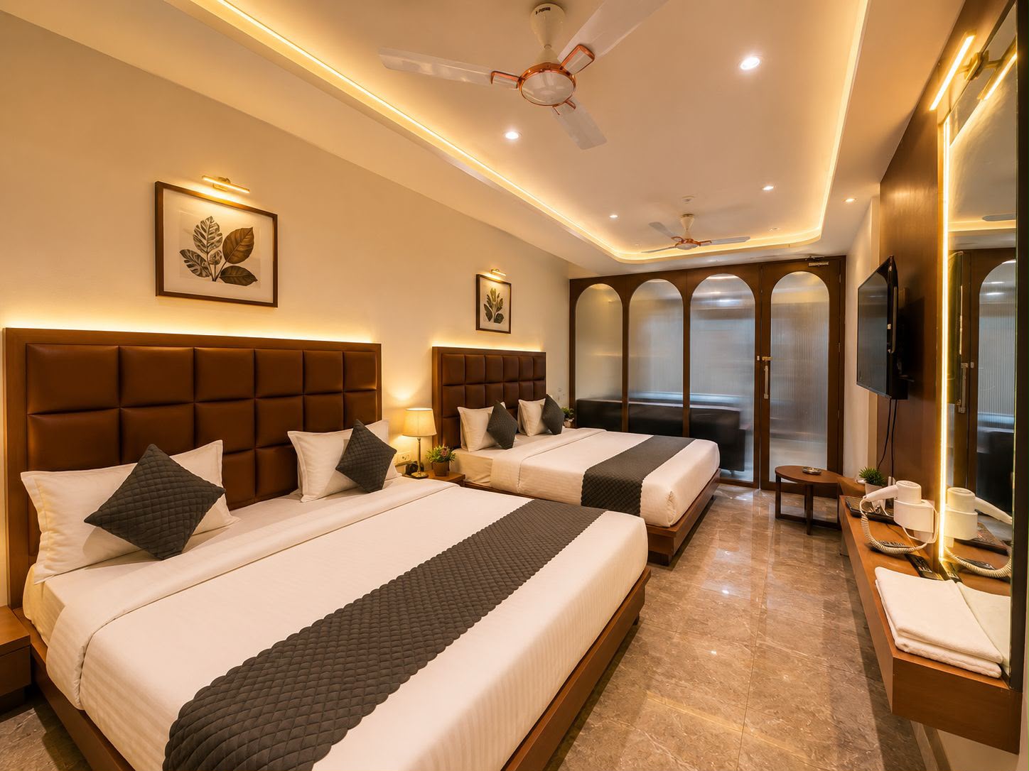Comfortable room at Aachman Gaurav Palace